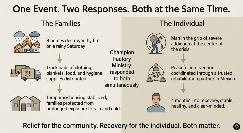 Two Crises, Two Responses, One Team