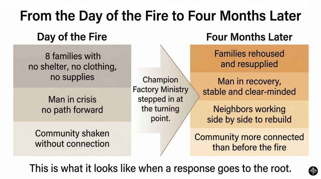 What Community Transformation Actually Looks Like — Before and After